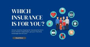 What does it mean to work with an independent insurance broker?