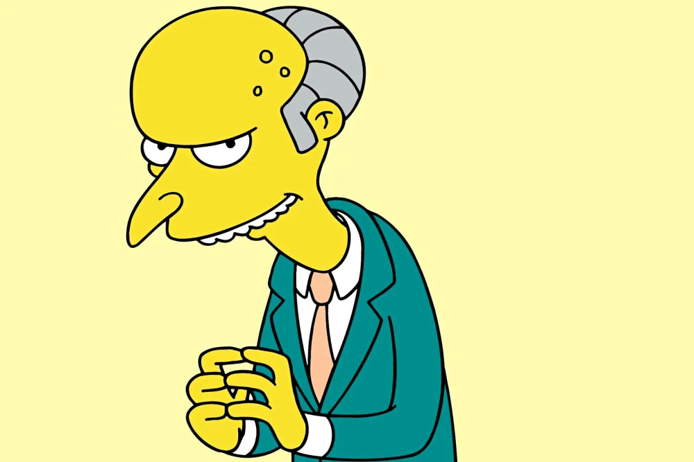 Mr. Burns Simpsons insurance in financial planning wealth strategy